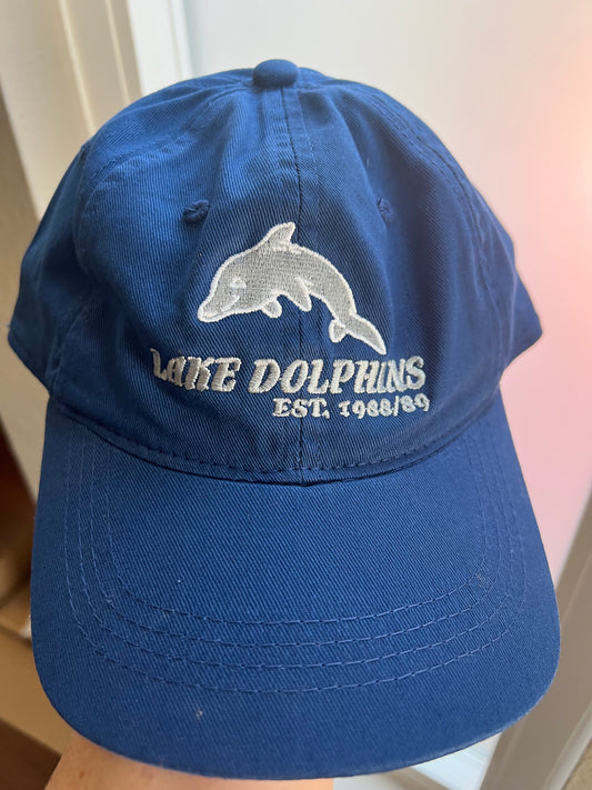Blue Canvas Hat